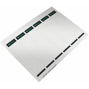 Produktbild für Rückenschilder Leitz 1686-00-85, grau