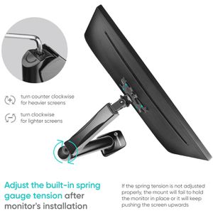 Produktbild für Monitorhalterung Onkron G80-B