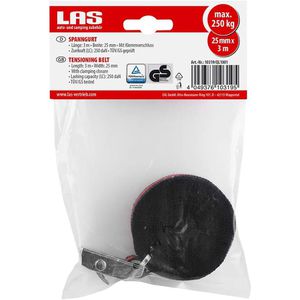 Produktbild für Spanngurt LAS 10319, mit Klemmschloss