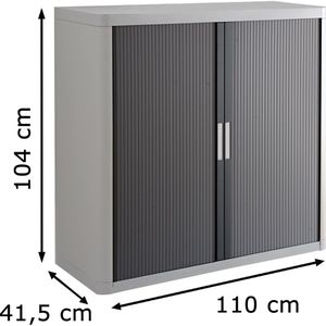 Produktbild für Rollladenschrank Paperflow aus Metall und Kunststoff