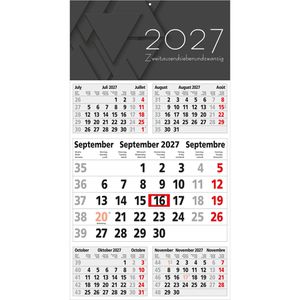 5-Monatskalender Geiger Budget 5, Jahr 2027