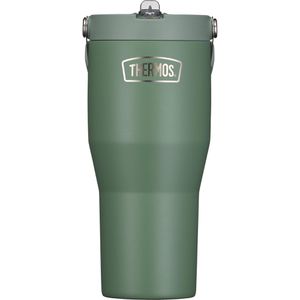 Produktbild für Thermobecher Thermos RS Flip Straw green mat, grün
