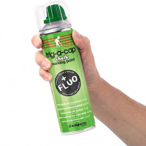 Produktbild für Markierungsspray AMPERE trig-a-cap chalk, Kreidespray, grün