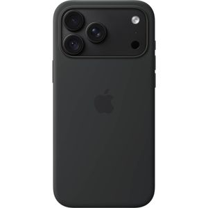 Handyhülle Apple Silikon Case MK954ZM/A, MagSafe, schwarz