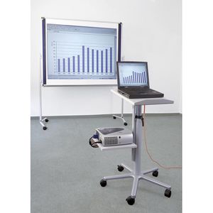 Produktbild für Beamertisch Maul 93330-89, anthrazit, 30 kg Traglast