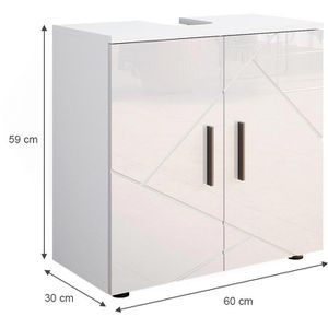 Produktbild für Waschbeckenunterschrank Vicco Irma, stehend
