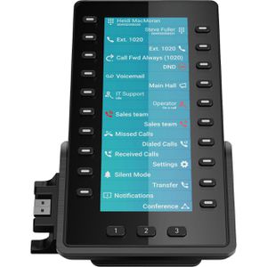 Telefon-Erweiterung Snom D8C, schwarz