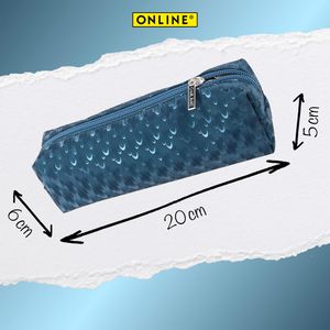 Produktbild für Federmäppchen Online Petrol Drops