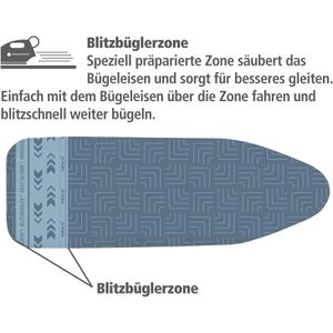 Produktbild für Bügelbrettbezug Wenko Air Comfort M
