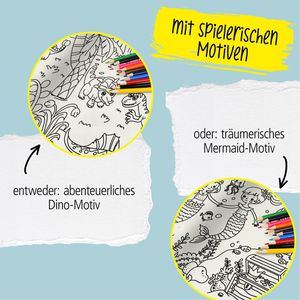 Produktbild für Malset Online 61044/6 Dinosaurier