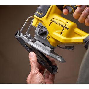 Produktbild für Stichsäge Stanley FATMAX V20, SFMCS650B-XJ, Akku-Pendelhub