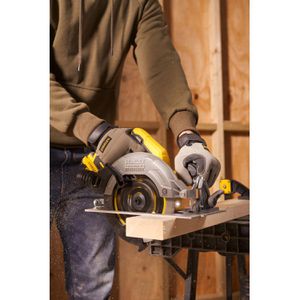 Produktbild für Handkreissäge Stanley FATMAX V20, SFMCS550B-XJ, akkubetrieben