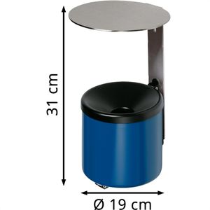 Produktbild für Aschenbecher VAR WH16, 32241, mit Dach
