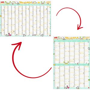 Produktbild für Plakatkalender Heye 22416, sheepworld Posterplaner, Jahr 2027