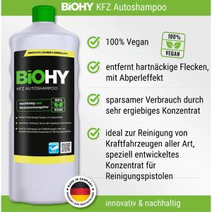 Produktbild für Autoshampoo BiOHY Kfz, frischer Duft