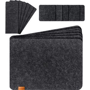 Platzset Miqio waschbar, aus Filz