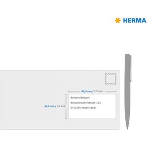 Produktbild für Inkjet-Etiketten Herma 10776, Special, weiß matt