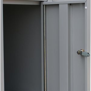 Produktbild für Schließfachschrank Lüllmann 520330, lichtgrau