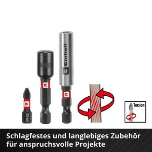 Produktbild für Bohrer-Bit-Set Einhell M-Case, 108759