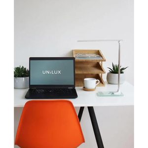 Produktbild für Schreibtischlampe Unilux Popy, schwarz, LED, dimmbar