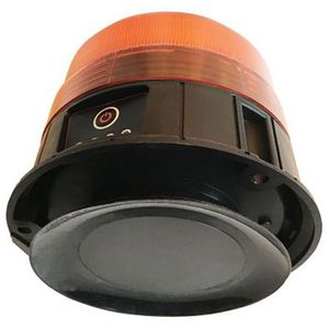 Produktbild für Warnleuchte Berger&amp;Schröter orange, mit 360° LED