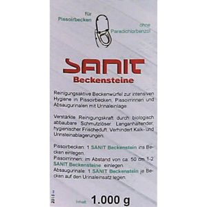 Produktbild für Beckensteine Sanit-Chemie reinigungsaktiv, 1 kg