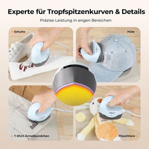 Produktbild für Transferpresse HTVRONT H1 Mini Heat Press, blau