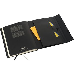 Produktbild für Notizbuch Sigel CO141, Conceptum, schwarz, A4+