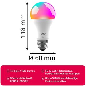 Produktbild für LED-Lampe Innr RF 273 T Filament Bulb, E27
