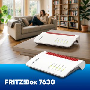 Produktbild für WLAN-Router AVM FRITZ!Box 7630, 20003147, DSL