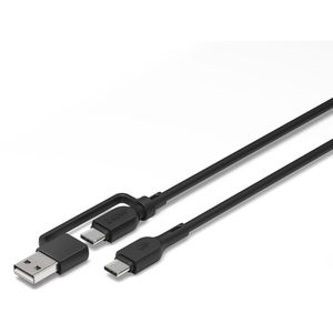 Produktbild für Ladekabel GP Batteries GPCBCCBVBKUSB971, 1,5m