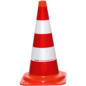 Leitkegel Moravia Morion EU, rot/weiß, Höhe 50cm