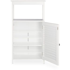 Produktbild für Badschrank Relaxdays 10032189, mit 4 Füßen, weiß
