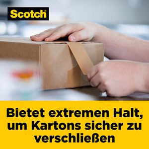 Produktbild für Packband Scotch 8GC, Box Lock, Papier, braun