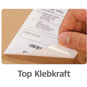 Produktbild für Versandetiketten Zweckform 8017-300, weiß