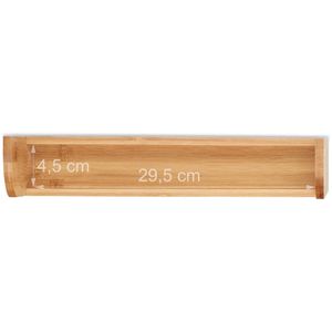 Produktbild für Gewürzregal Relaxdays 10021554, braun, mit 2 Etagen