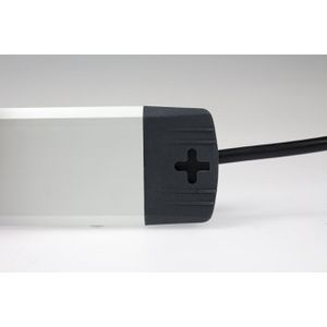 Produktbild für Steckdosenleiste as-Schwabe 18360 Alux, 1,5m Kabel