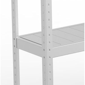 Produktbild für Weitspannregal META-Regalbau 20087014, 4 Metallböden