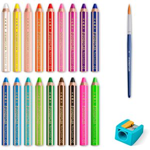 Produktbild für Buntstifte Staedtler Noris junior 140 C18, 3in1
