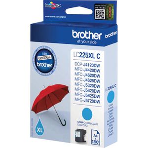 Produktbild für Tinte Brother LC-225XLC cyan