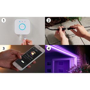 Produktbild für Lichtschlauch Philips-Hue White Colour, LED, weiß + farbig