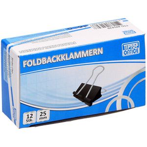 Produktbild für Foldbackklammern TipTop-Office TTO 405439, 25mm