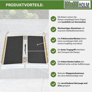 Produktbild für Auffahrrampe Trutzholm 35856, Schwellenrampe