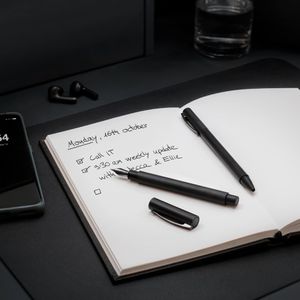 Produktbild für Füller Faber-Castell Ambition All Black, Feder EF