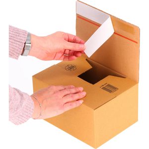 Produktbild für Faltkartons Smartboxpro 1-wellig, 10 Stück