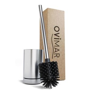 WC-Bürste ovimar Toilettenbürste Tuno, silber