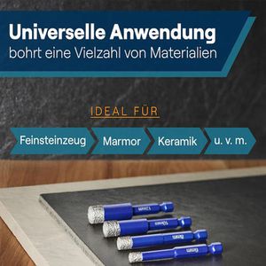 Produktbild für Diamantbohrer WERKSTEIN FB-5
