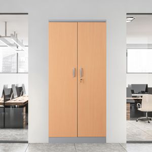 Produktbild für Aktenschrank G-Office FLC/WD.19, aus Metall / Holz