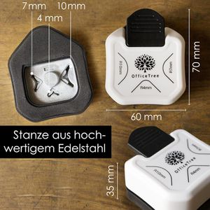 Produktbild für Eckenrunder OfficeTree 2446, Radius 4/7/10 mm