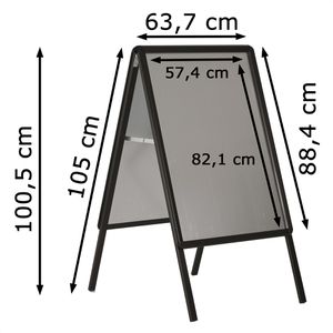 Produktbild für Kundenstopper Update-Displays Outdoor, DIN A1